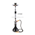 Shiny crystal zinc alloy hand mand glass good quality shisha hookah